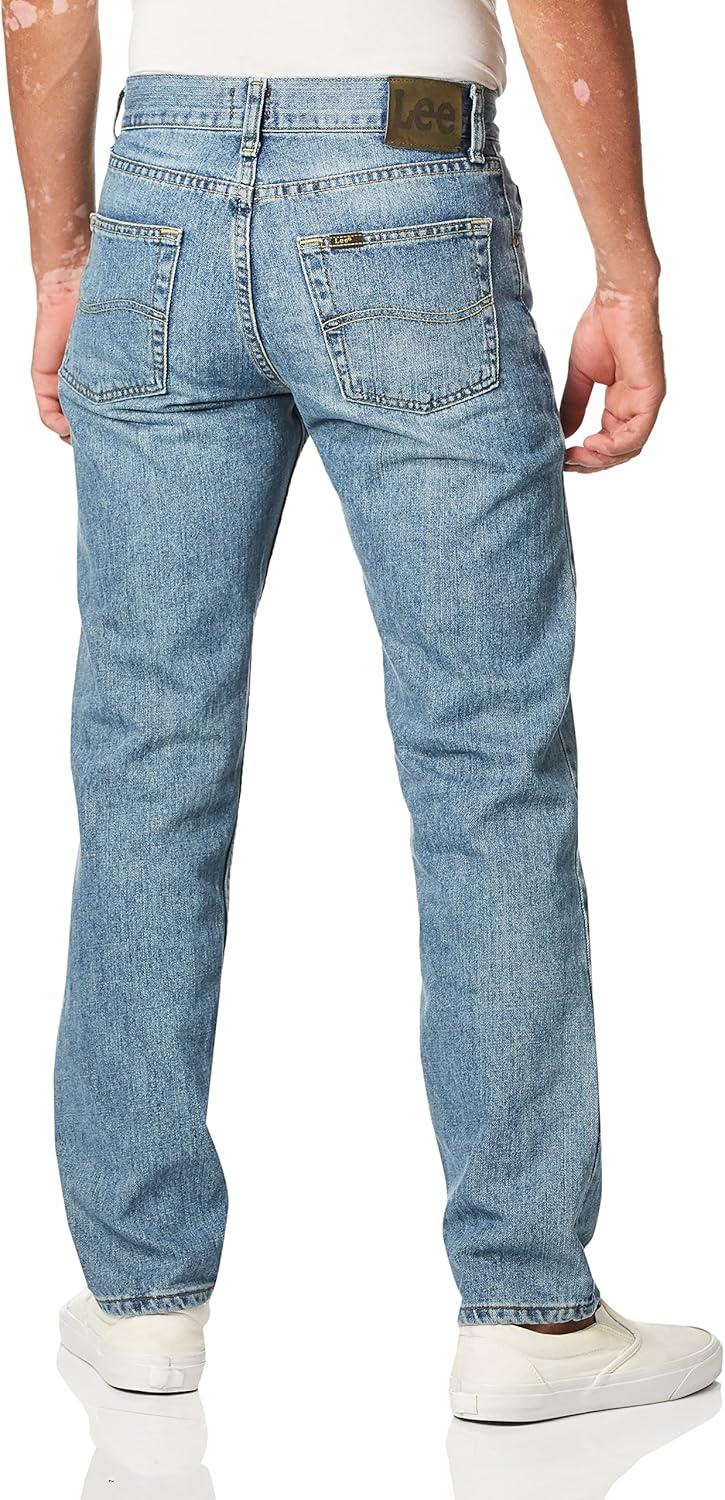 imageLee Mens Regular Fit Straight Leg JeanDakota