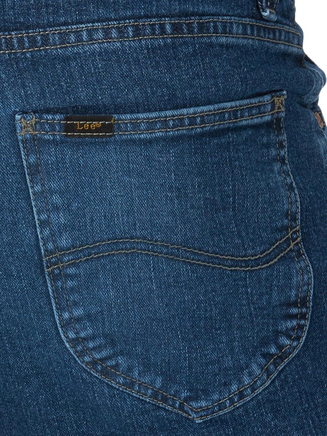 imageLee Mens Regular Fit Straight Leg JeanPatriot