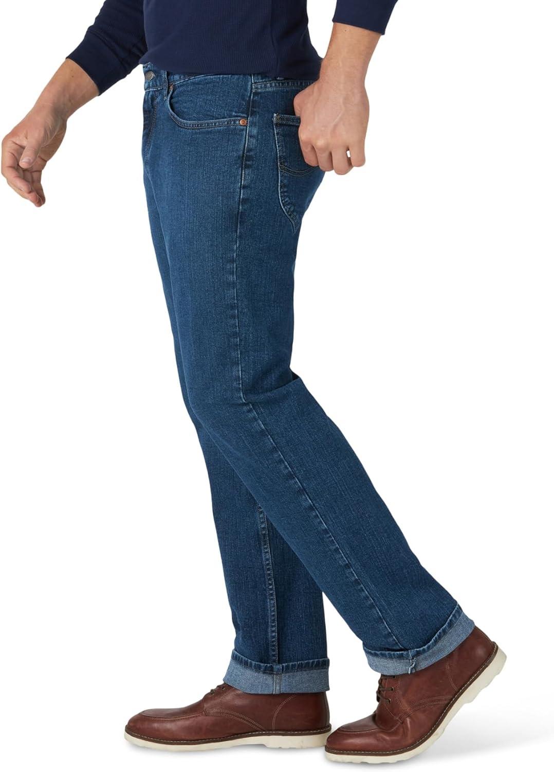 imageLee Mens Regular Fit Straight Leg JeanPatriot