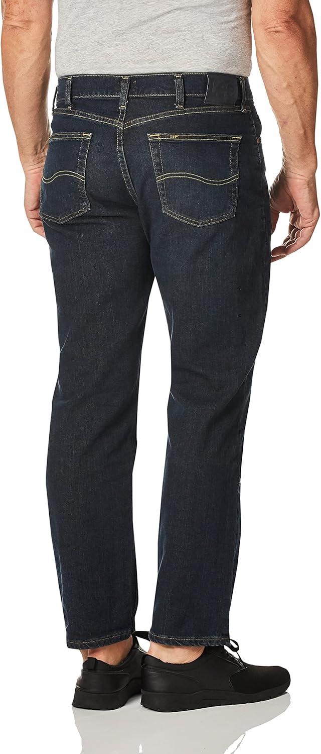 imageLee Mens Relaxed Fit Straight Leg JeanInferno