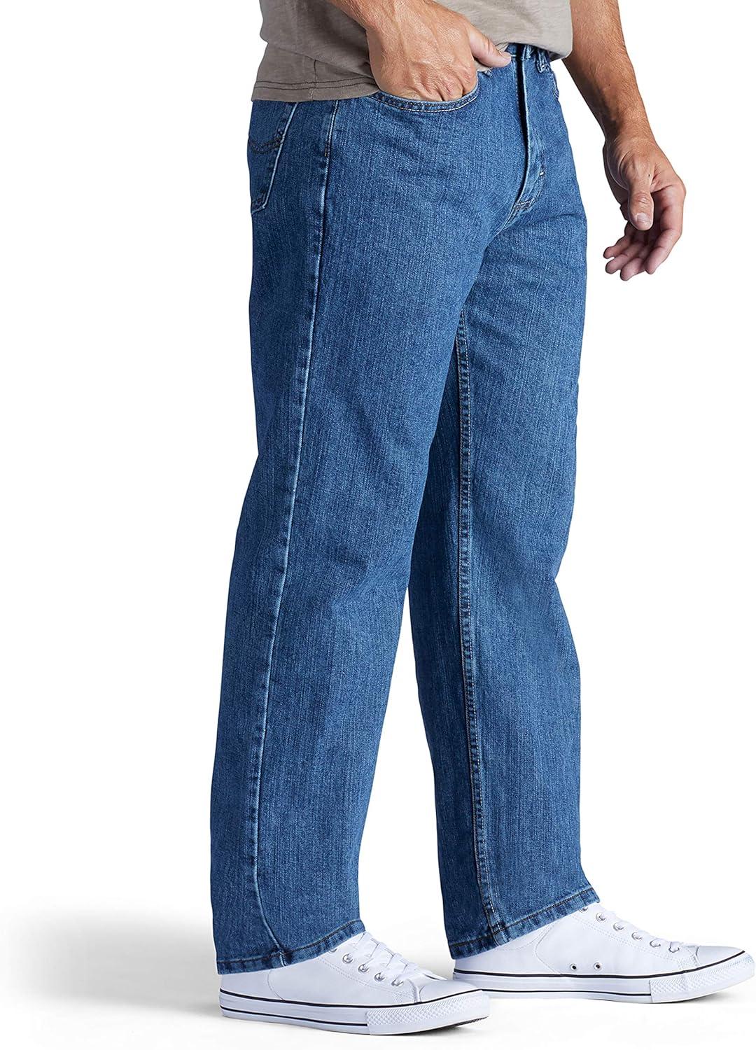 imageLee Mens Relaxed Fit Straight Leg JeanNewman