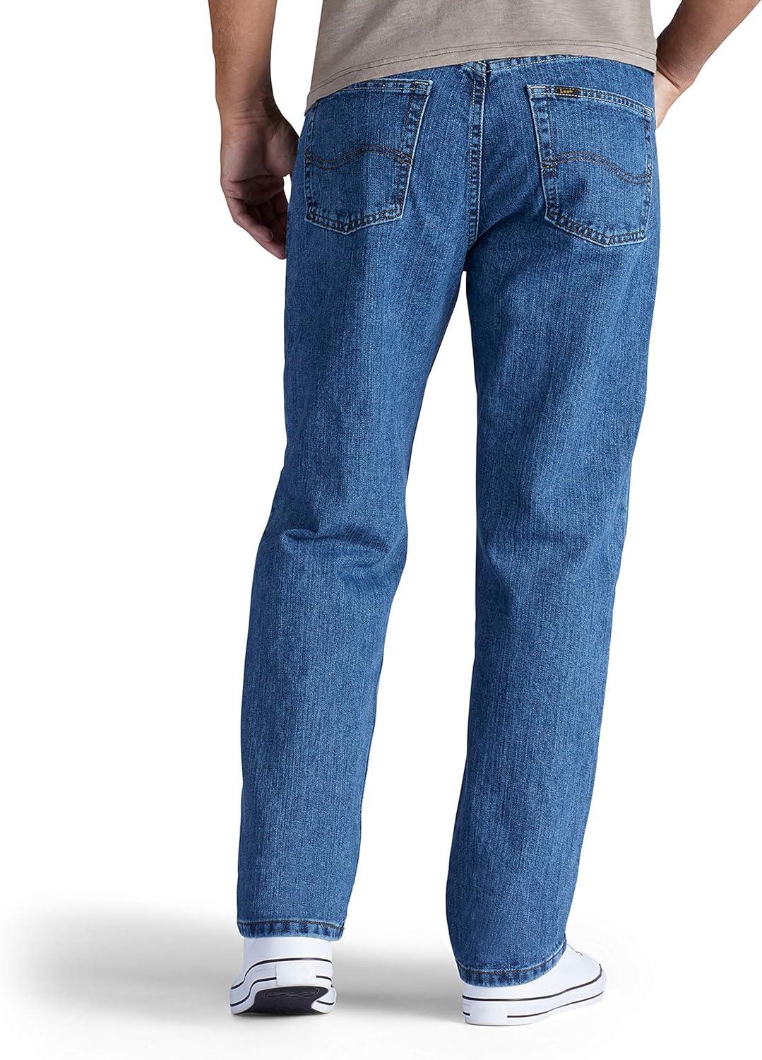 imageLee Mens Relaxed Fit Straight Leg JeanNewman