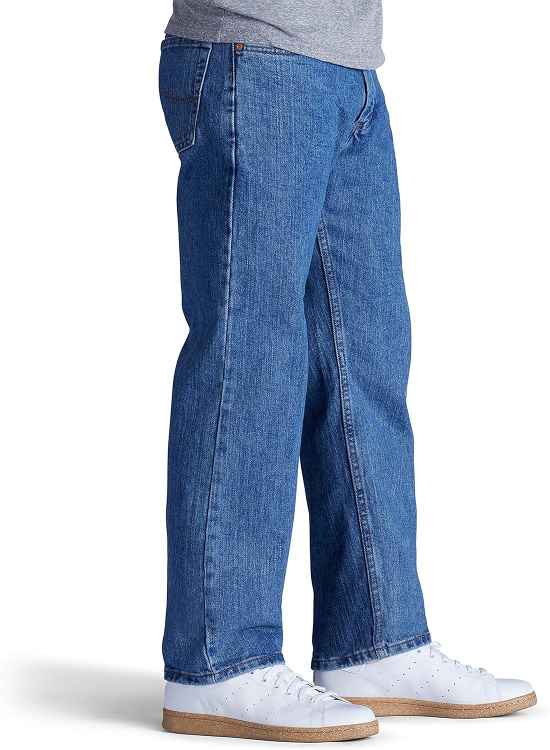 imageLee Mens Relaxed Fit Straight Leg JeanPepperstone