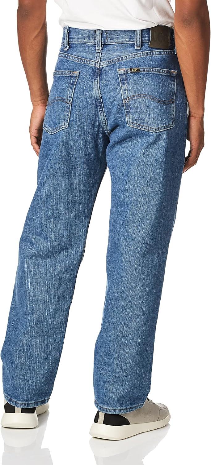 imageLee Mens Relaxed Fit Straight Leg JeanPepperstone