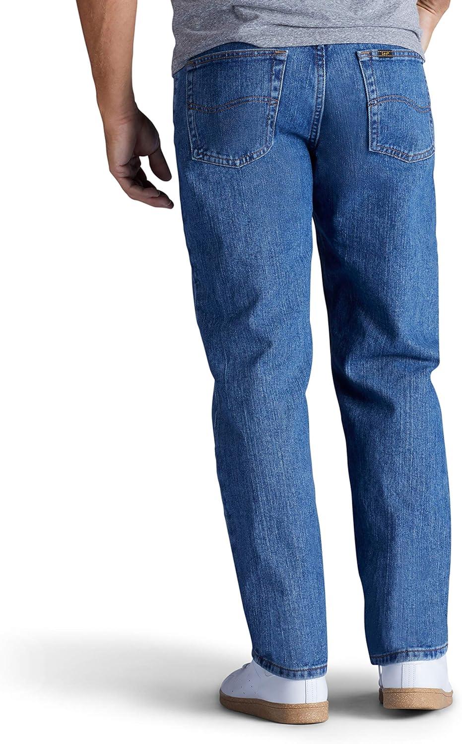 imageLee Mens Relaxed Fit Straight Leg JeanPepperstone