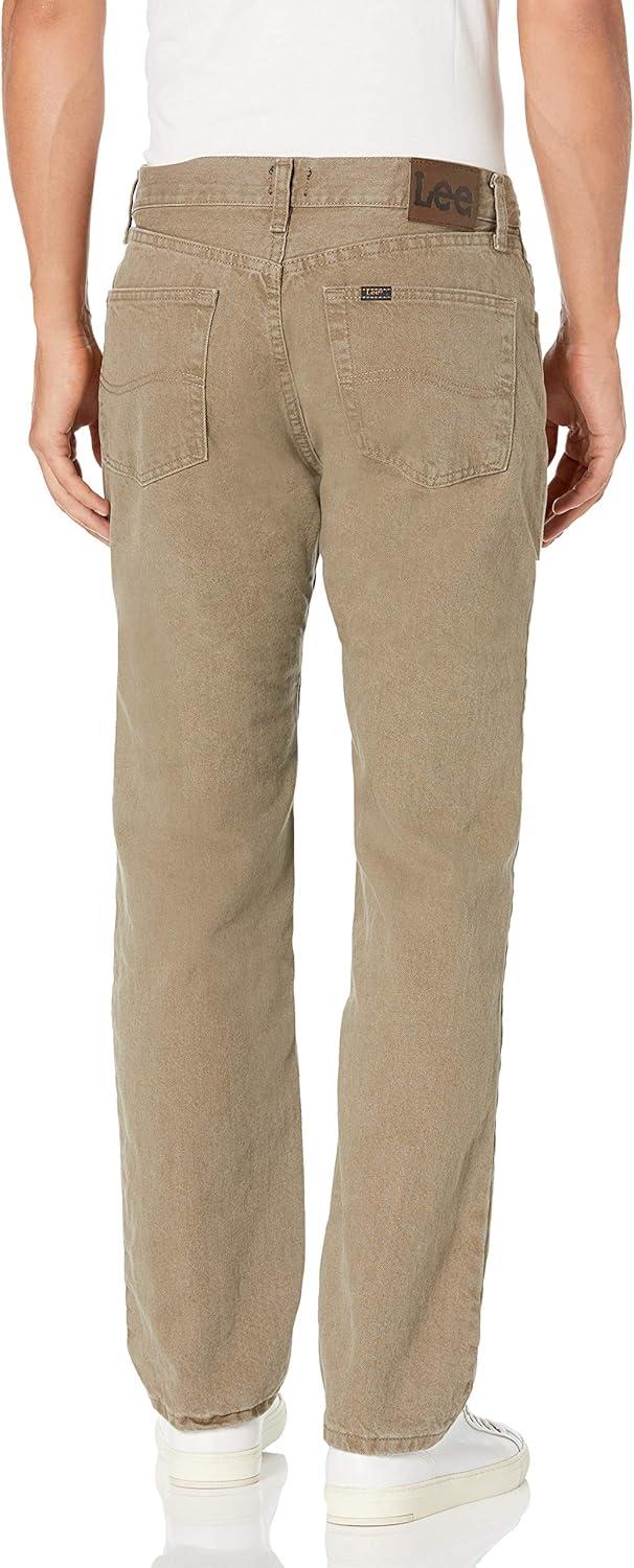 imageLee Mens Relaxed Fit Straight Leg JeanTarmac