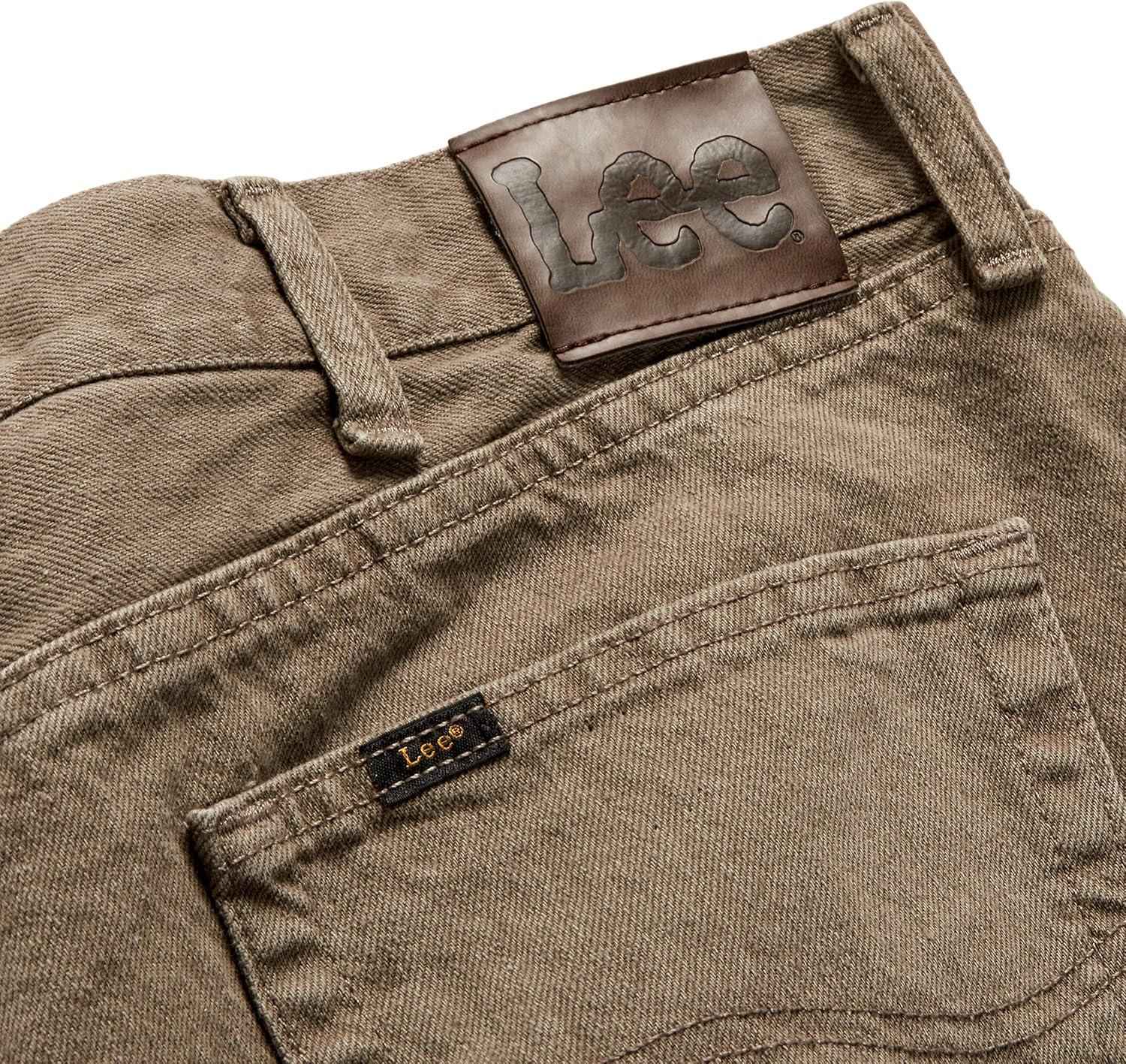 imageLee Mens Relaxed Fit Straight Leg JeanTarmac