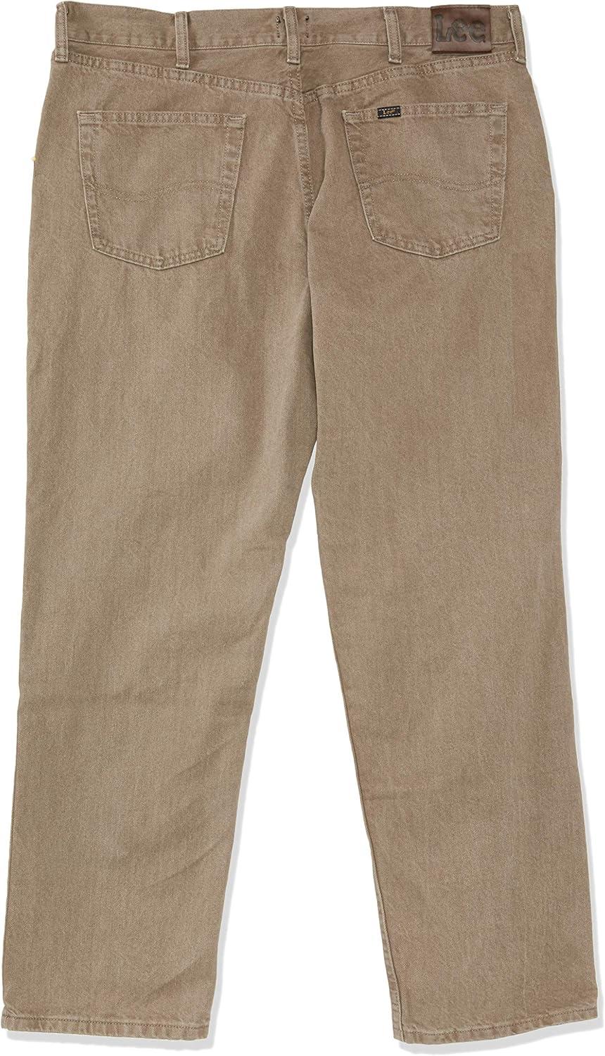 imageLee Mens Relaxed Fit Straight Leg JeanTarmac