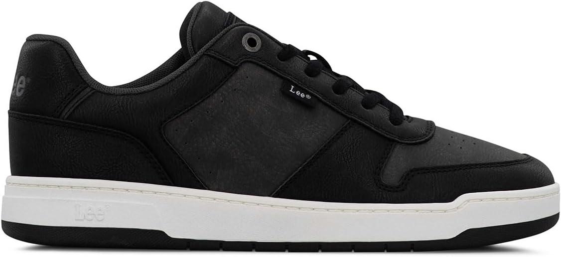 imageLee Mens Specter Retro Court Fashion SneakerBlackAnthra