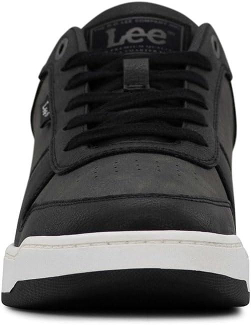 imageLee Mens Specter Retro Court Fashion SneakerBlackAnthra
