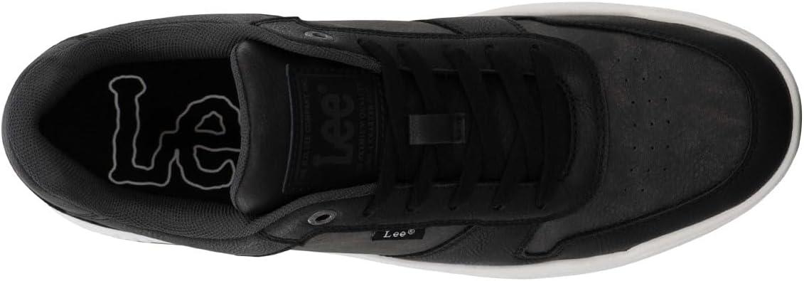 imageLee Mens Specter Retro Court Fashion SneakerBlackAnthra
