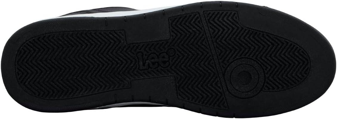 imageLee Mens Specter Retro Court Fashion SneakerBlackBlackOstrich