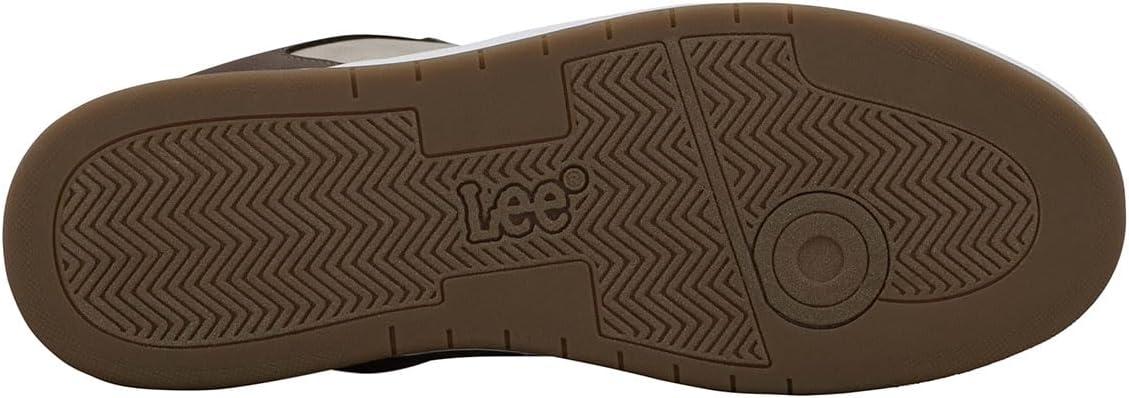 imageLee Mens Specter Retro Court Fashion SneakerBrownPebble