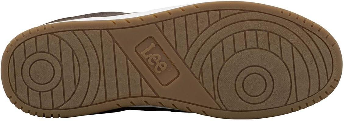 imageLee Mens Specter Retro Court Fashion SneakerChocolateBritish Tan