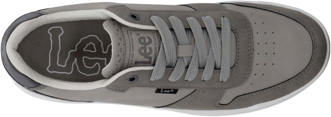 imageLee Mens Specter Retro Court Fashion SneakerGreyDark GreySmoke