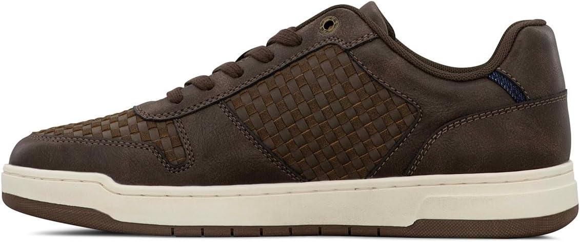 imageLee Mens Specter Retro Court Fashion SneakerTobacco BrownBlack Coffee