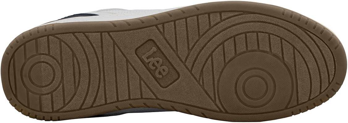 imageLee Mens Specter Retro Court Fashion SneakerWhip CreamMidnightPebbleCognac