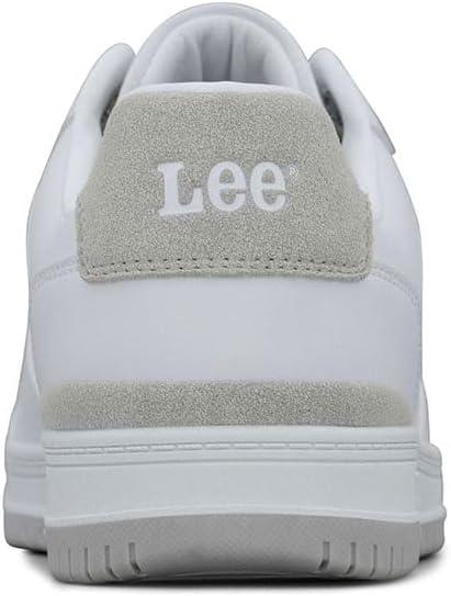 imageLee Mens Specter Retro Court Fashion SneakerWhite