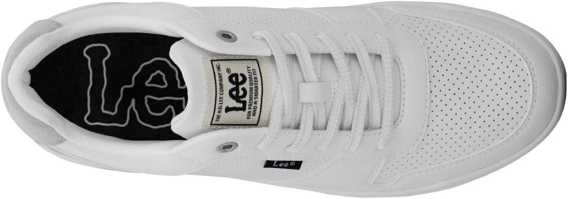 imageLee Mens Specter Retro Court Fashion SneakerWhite