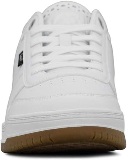 imageLee Mens Specter Retro Court Fashion SneakerWhite MonoGum