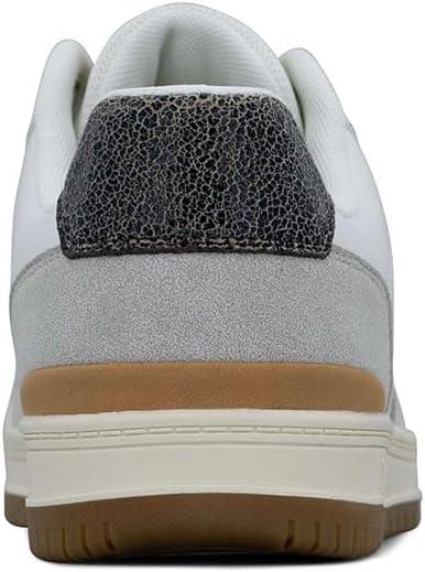 imageLee Mens Specter Retro Court Fashion SneakerWinter WhiteNatural Black