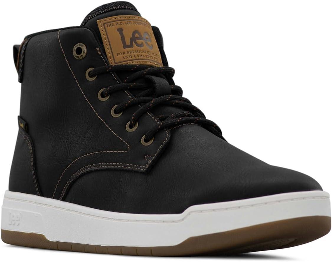 imageLee Mens SpencerBlackBlack DenimCognac