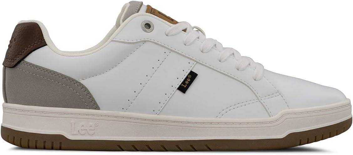 imageLee Mens StreeterWhiteCementCognac