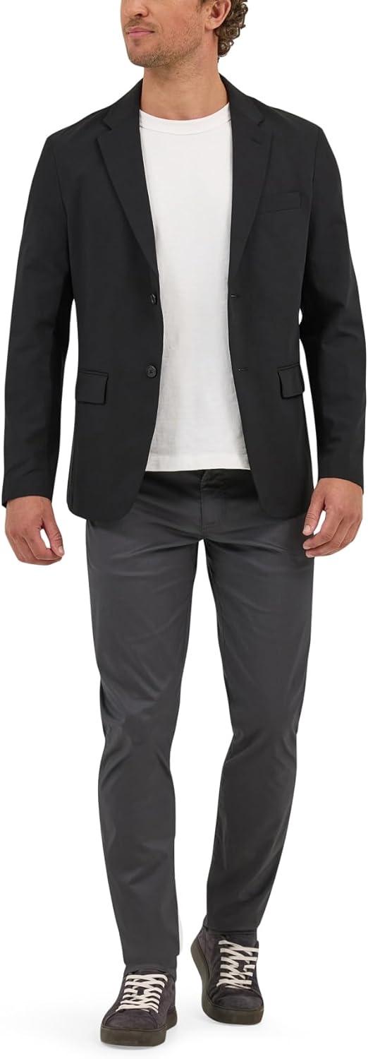 imageLee Mens X Lite 5Pocket Casual PantStatic Gray