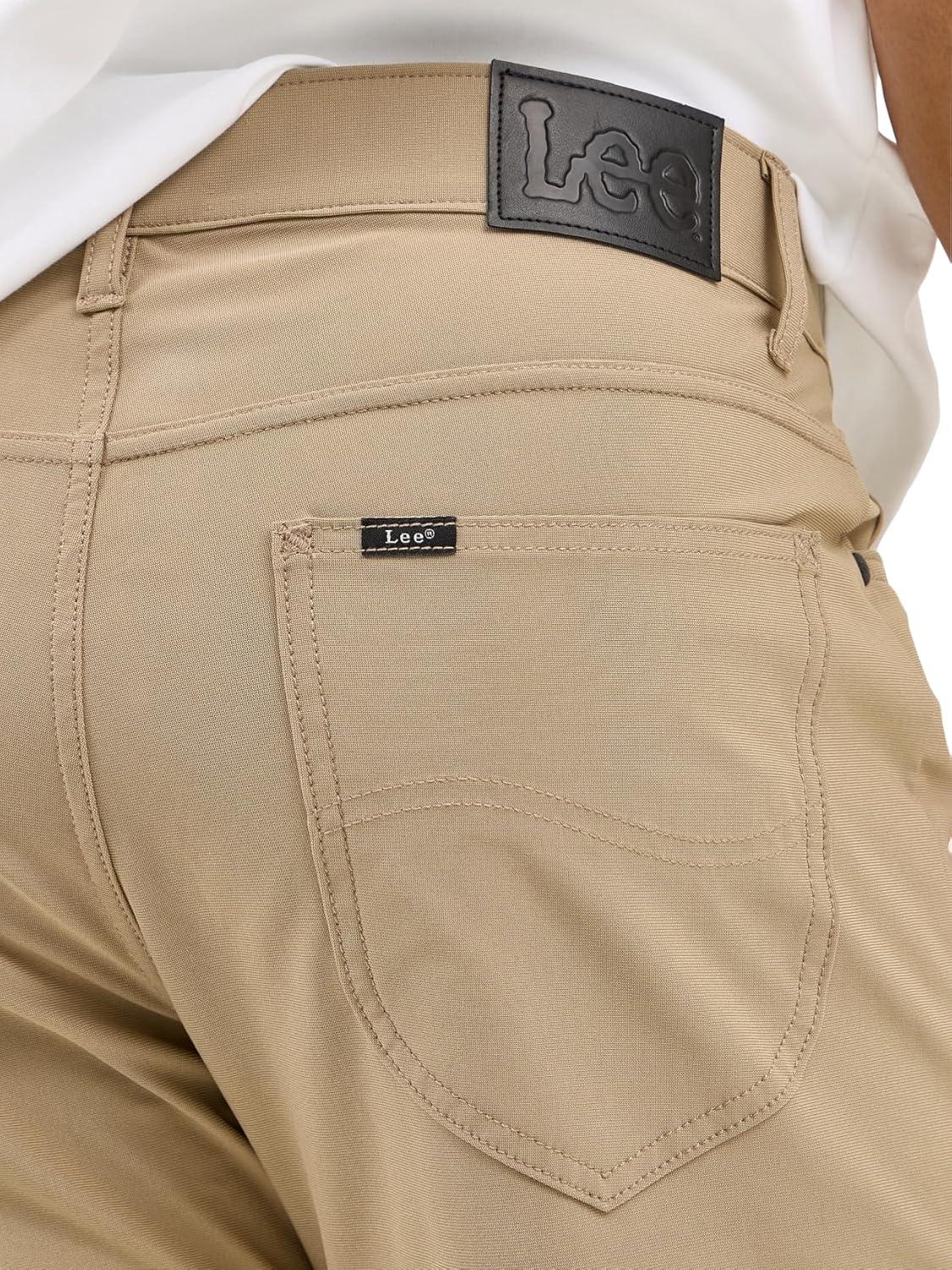 imageLee Mens X Move 5Pocket Performance PantKc Khaki