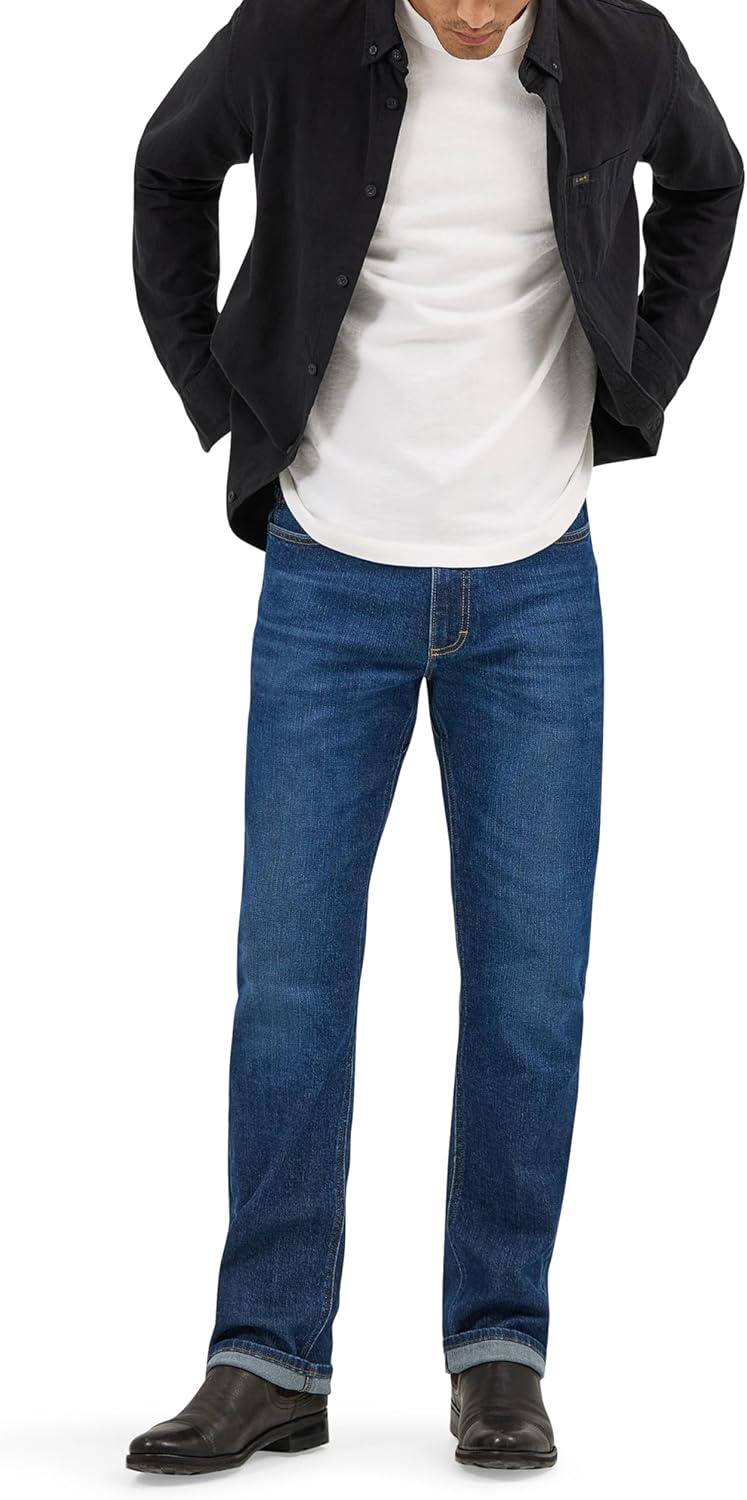 imageLee Mens X Move Regular Straight JeanVanadi