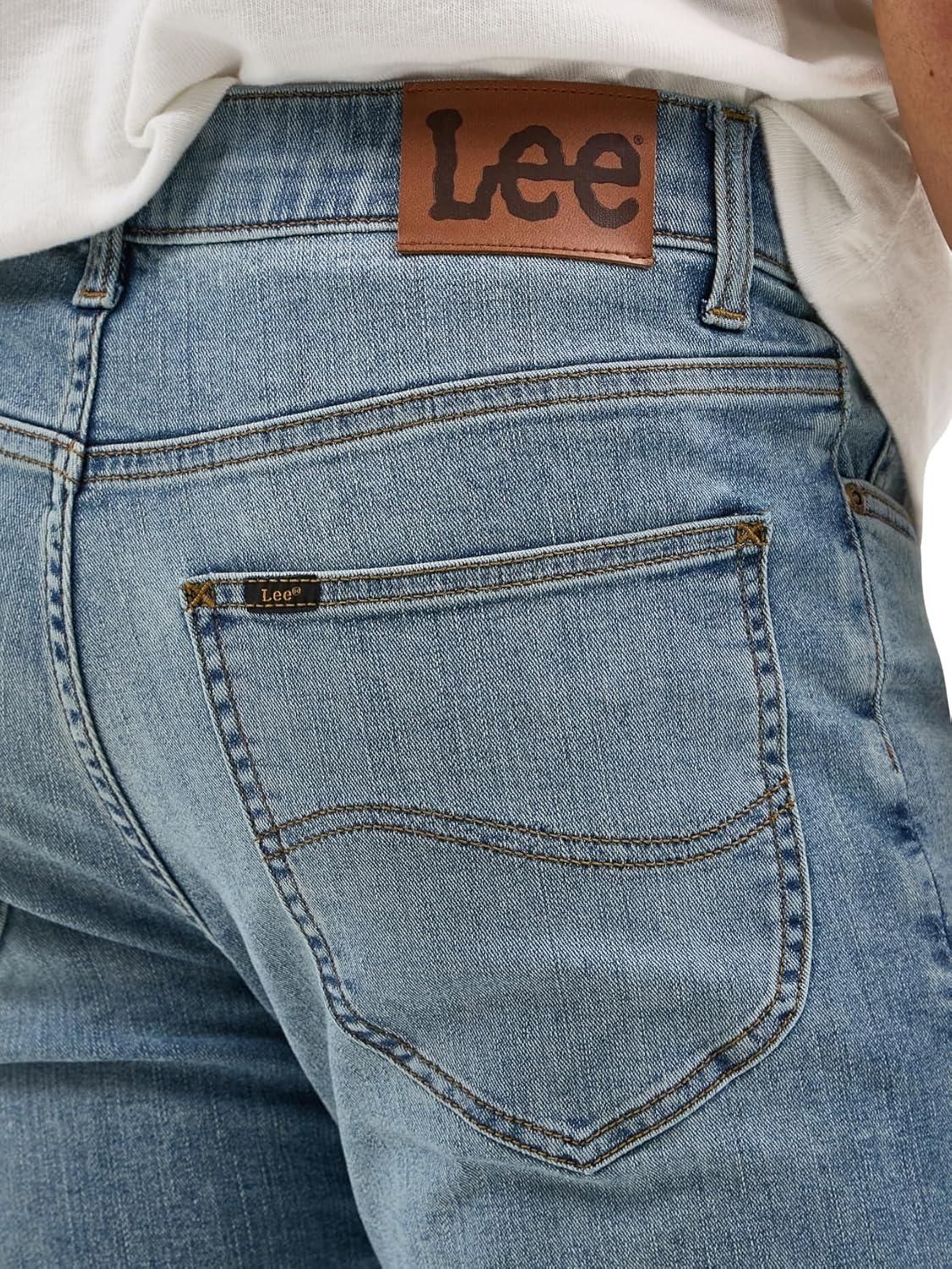 imageLee Mens X Move Slim Straight JeanRidge