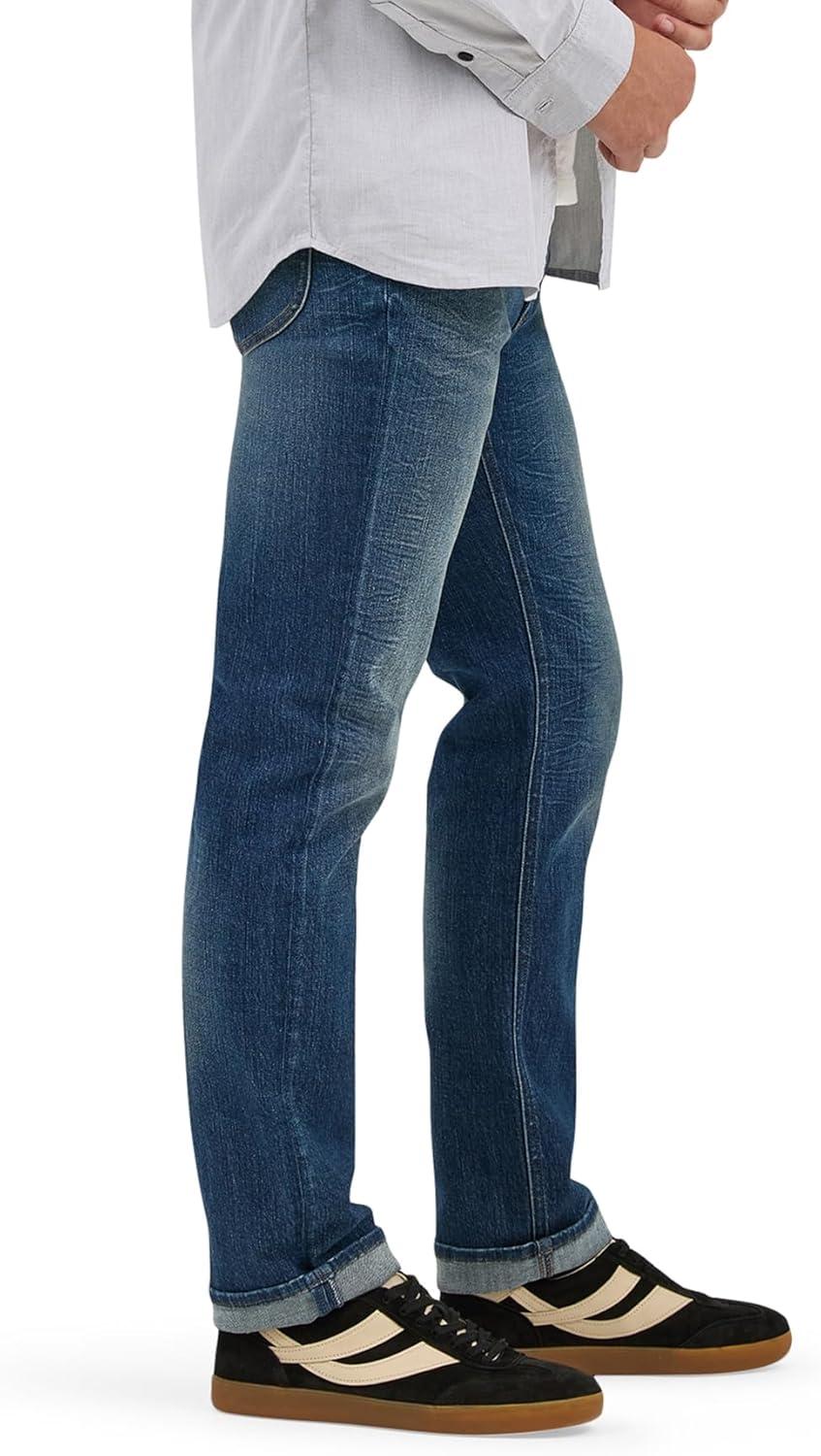 imageLee Mens X Move Slim Straight JeanTimber