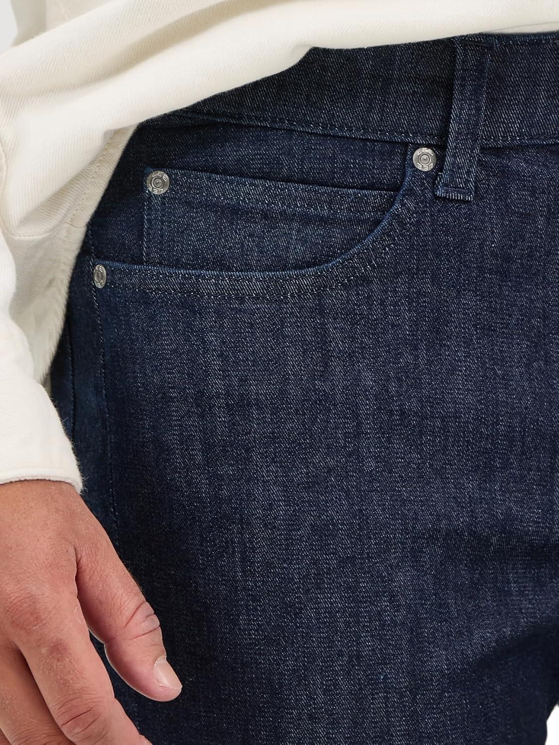 imageLee Mens X Soft Regular Straight JeanAvenue