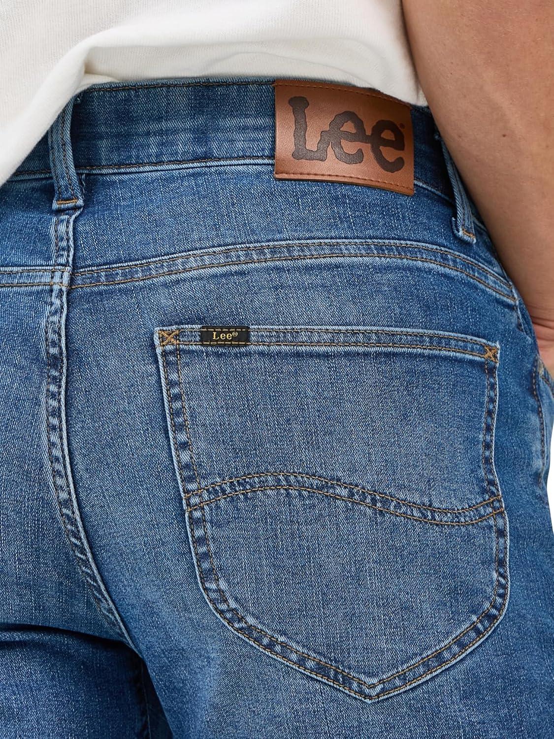 imageLee Mens X Soft Regular Straight JeanCreek