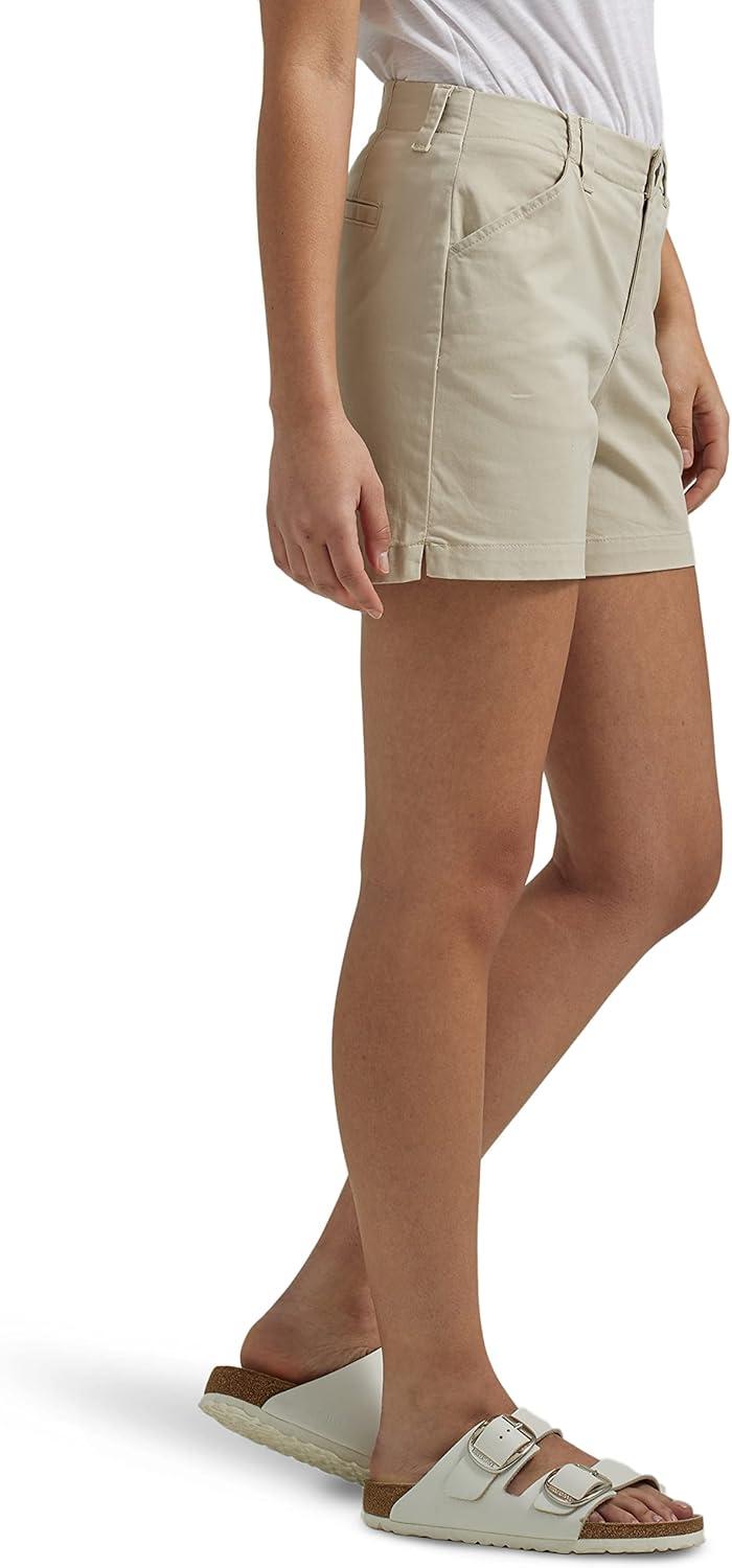 imageLee Womens Legendary 5 Chino ShortPioneer Beige