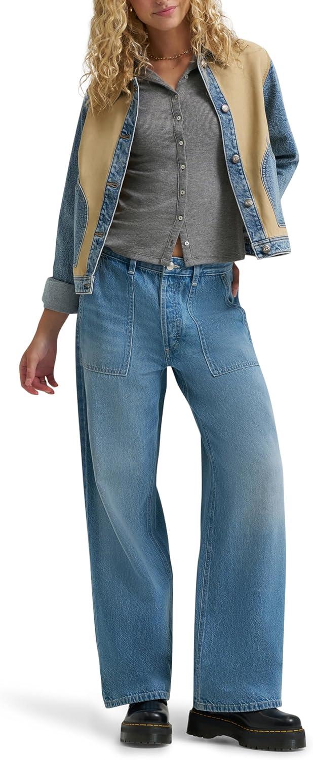 imageLee Womens Patch Pocket Slouch JeanOn the House