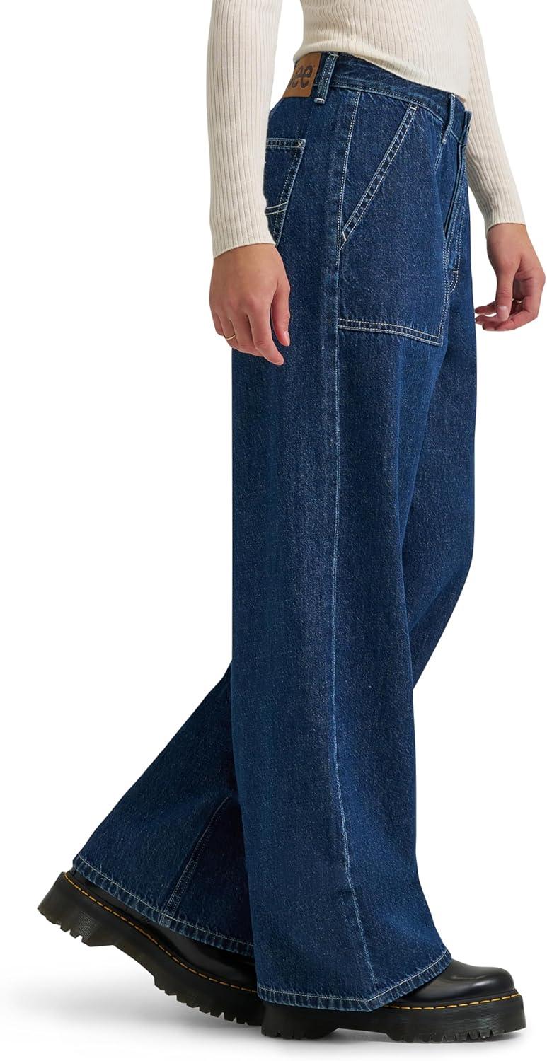 imageLee Womens Patch Pocket Slouch JeanSwitch It Up