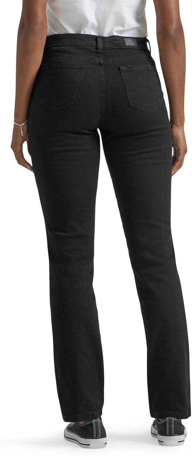 imageLee Womens Relaxed Fit Straight Leg JeanBlack Onyx
