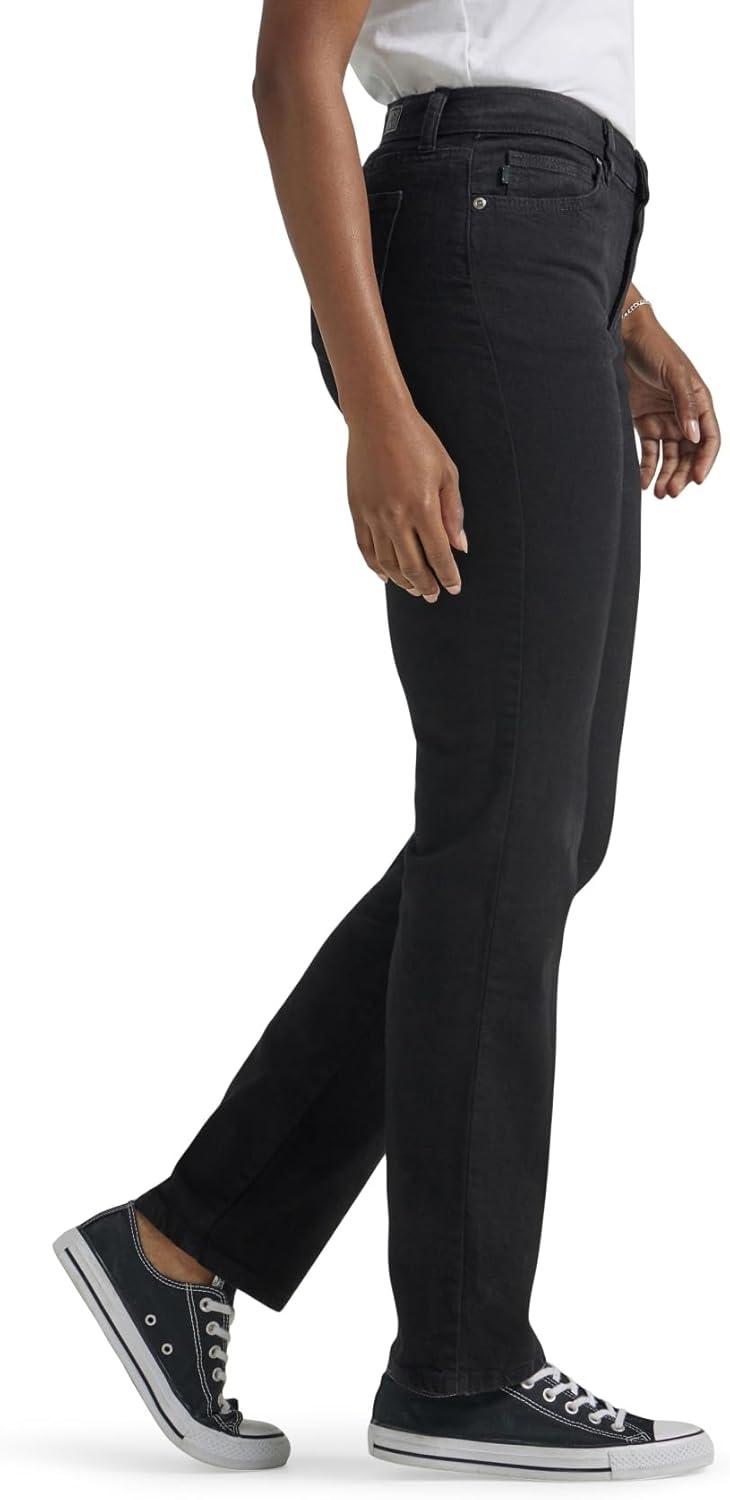 imageLee Womens Relaxed Fit Straight Leg JeanBlack Onyx