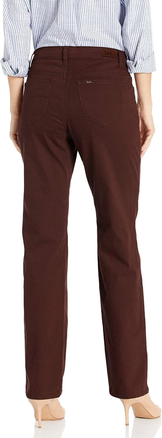 imageLee Womens Relaxed Fit Straight Leg JeanChestnut