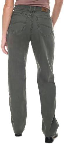 imageLee Womens Relaxed Fit Straight Leg JeanDark Olive