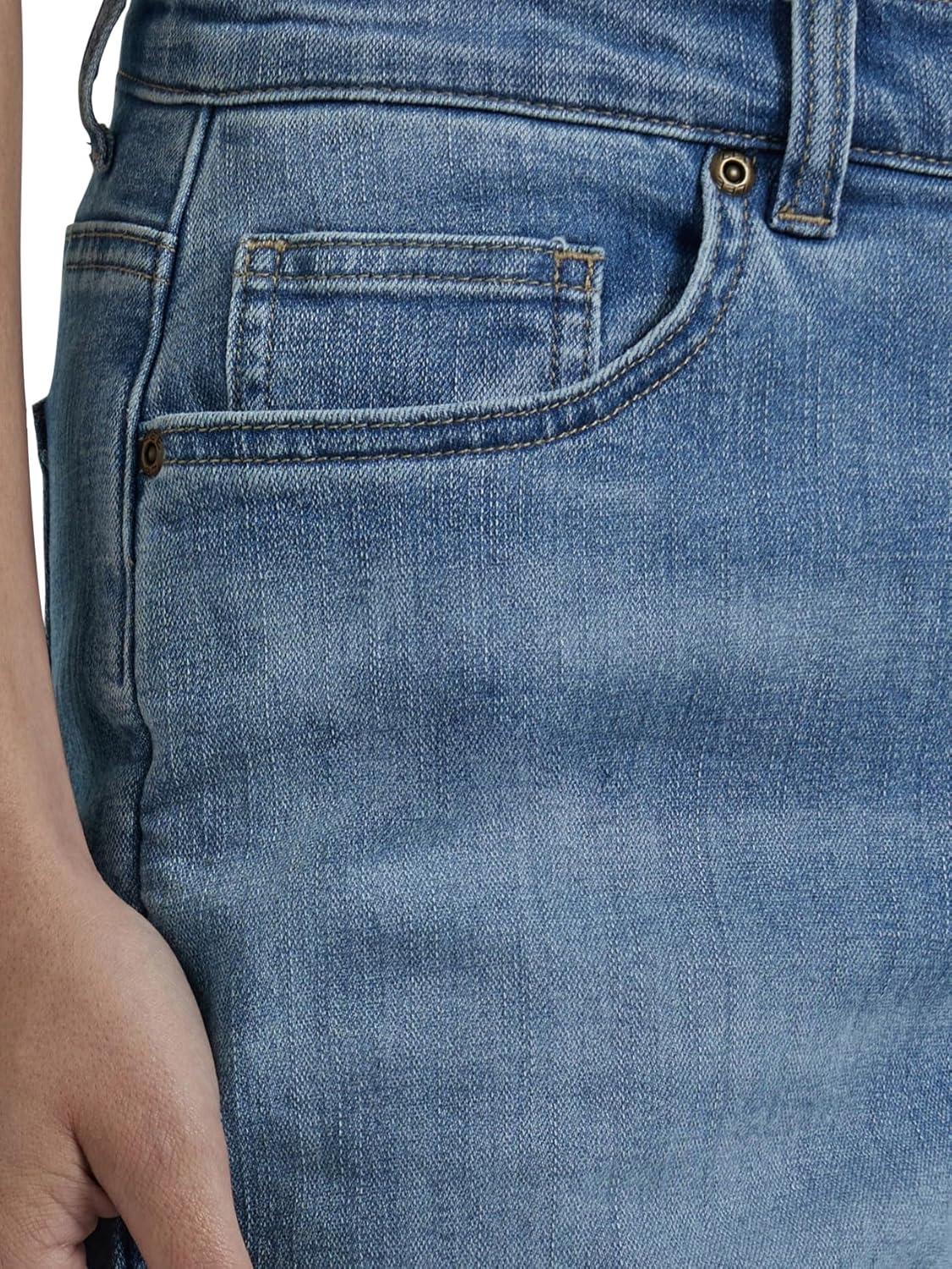 imageLee Womens Relaxed Fit Straight Leg JeanFleecelined Alpine Frost