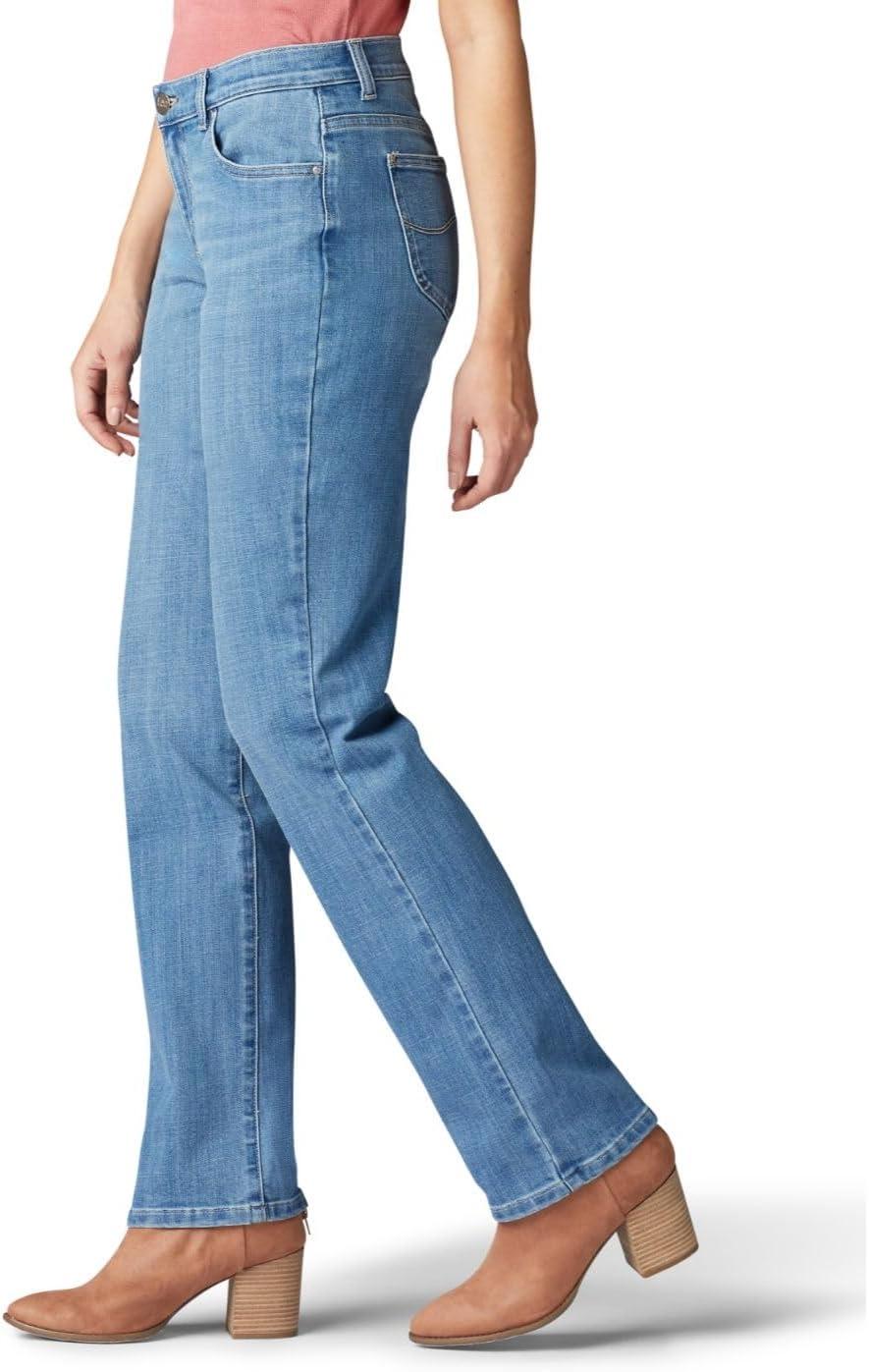 imageLee Womens Relaxed Fit Straight Leg JeanInspire Blue