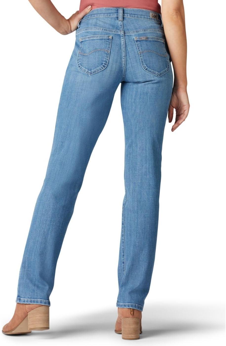 imageLee Womens Relaxed Fit Straight Leg JeanInspire Blue