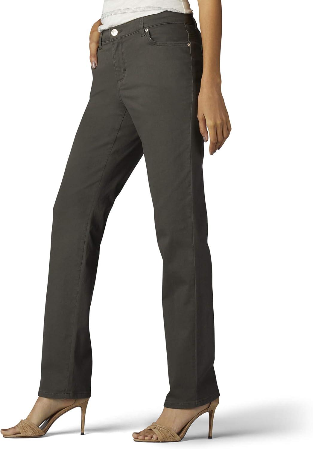 imageLee Womens Relaxed Fit Straight Leg JeanSage