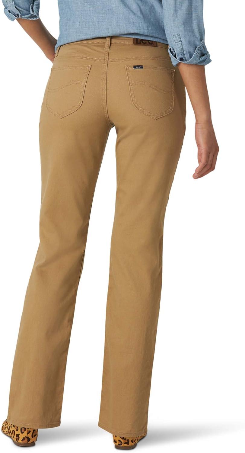 imageLee Womens Relaxed Fit Straight Leg JeanTigers Eye