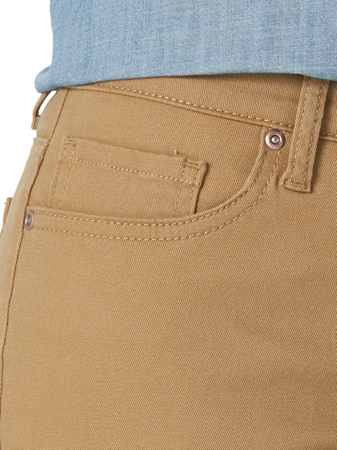 imageLee Womens Relaxed Fit Straight Leg JeanTigers Eye