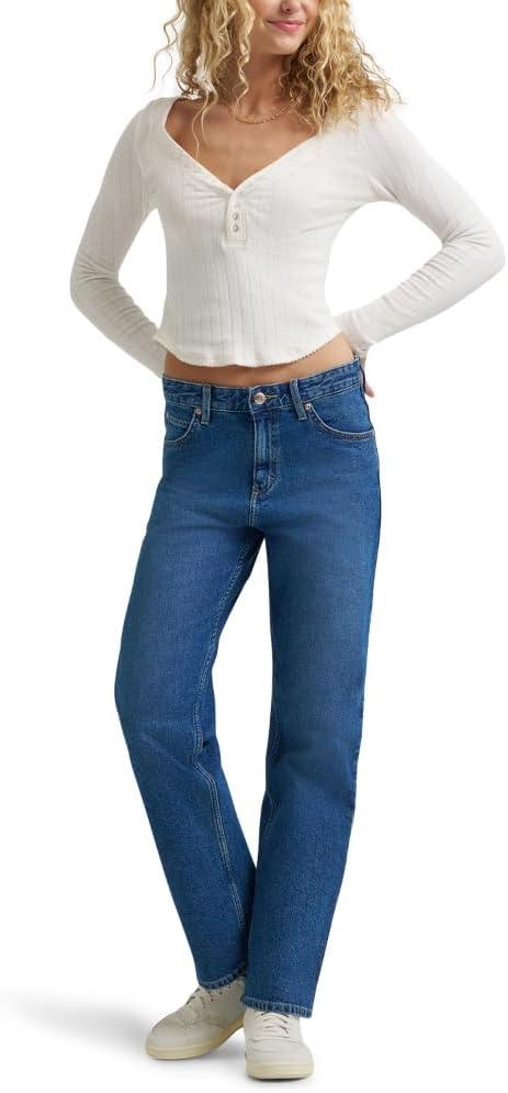 imageLee Womens Rider Straight JeanBluetiful