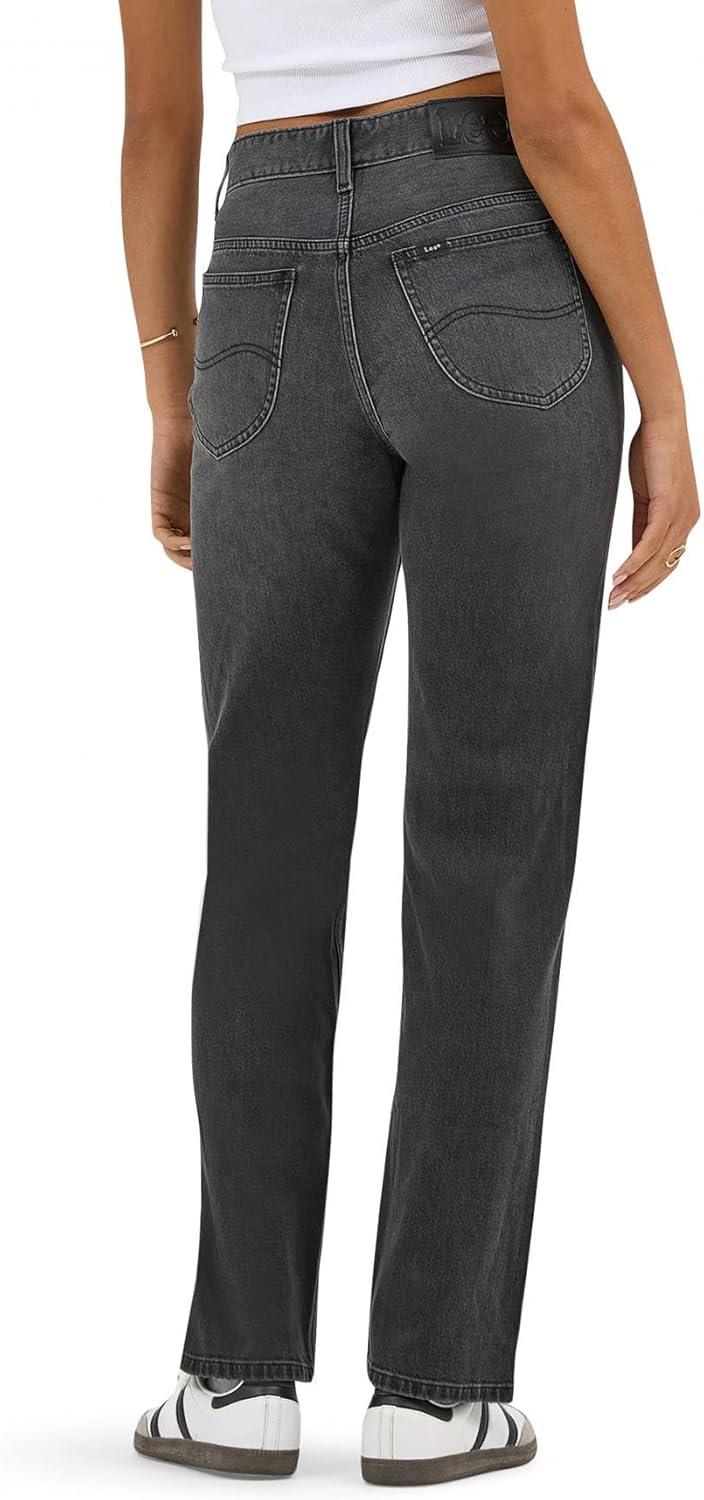 imageLee Womens Rider Straight JeanNight Rays