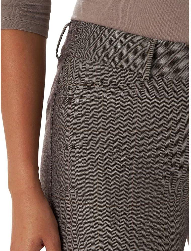 imageLee Womens Secretly Shapes Regular Fit Straight Leg PantsLinwood